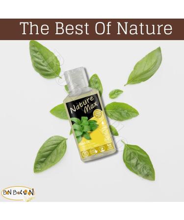Nature Max Basil Oil Natural Premium Cold Pressed Egyptian Undiluted Pure Egypt Herbal Arab Herb Arabic Herbs for Skin Hair No Additives Non GMO Kosher Halal (1 Pack 2.70 oz / 80 ml)  - Buy Online on GoSupps.com