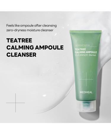 Buy MEDIHEAL Teatree Calming Ampoule Cleanser Special Set - Moisture & Calming Synergy for Sensitive Skin | International Shipping Available - Buy Online on GoSupps.com