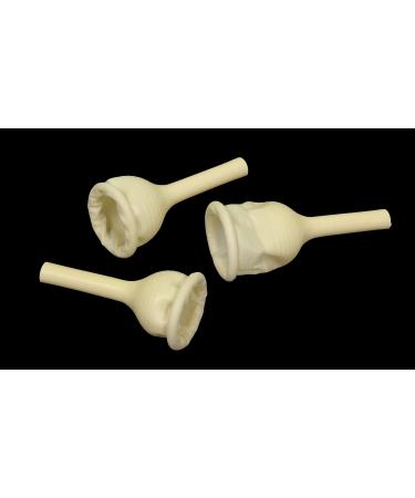 25 Rubber Urinal Bag Male External Catheter Single use 25 Count (Pack of 1) ((Small 20 mm 0.8 Inches)) (Small 20 mm 0.8 Inch)