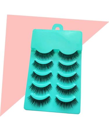 minkissy 5 Pairs Magnetic False Eyelashes Natural Fake Lashes 3D Fake Lashes Cross False Eyelashes False Lashes Makeup Eyelashes Eyelashes Natural Eyelashes Fake Eyelashes Extend Cross - Buy Online on GoSupps.com