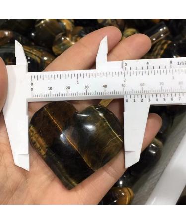 Natural Magic Natural Blue Tiger Eye Stone Heart Shaped Crystal Gemstone Polished Natural Stones and Minerals - Buy Online on GoSupps.com
