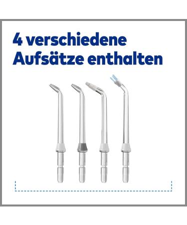 Waterpik Cordless Oral Shower - Advanced 4x Pressure Settings Adjustable 3.1 to 5.2 Bar Induction Charging - Wireless & Portable - Buy Online on GoSupps.com