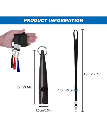 TakFree Dog Whistle to Stop Barking Dog Whistles for Recall in 3 Colors Plastic Bird Dogs Whistle 210.5 with Lanyard for Recall Bark Control - 3 Packs - Buy Online on GoSupps.com