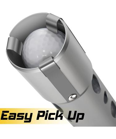 Kamitty Shag Bag for Golf Balls - Retriever with Aluminum Tube, Pocket & Tee Holder - Holds up to 80 Balls - Buy Online on GoSupps.com