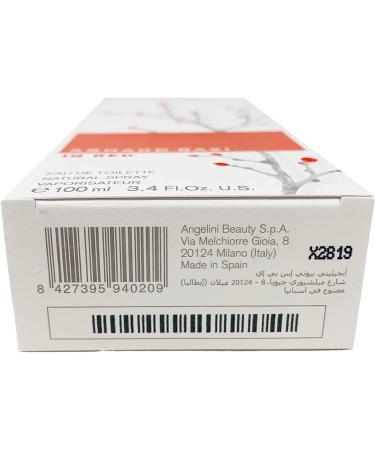 Armand Basi In Red By Armand Basi Edt Spray 3.4 Oz for Women - Buy Online on GoSupps.com