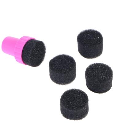 Frcolor 4pcs Nail Brush Set - Polish Sponge Sealant & Stencil for Perfect Manicure | International Shipping - Buy Online on GoSupps.com