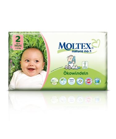 Moltex Nature No. 1 eco diapers size 2 (mini) 3-6 kg (1 x 42 diapers)