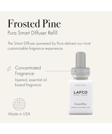 LAFCO New York Holiday Pura Smart Device Refill - Frosted Pine | Long-Lasting Fragrance Made in the USA - International Shipping Available - Buy Online on GoSupps.com