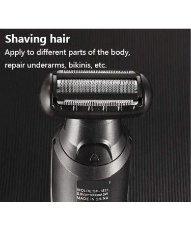 Buy GeRRiT 6-in-1 Electric Shaver for Men | Waterproof Cordless Head Shaver & Grooming Kit | USB Rechargeable Hair Trimmer for Bald Heads - Buy Online on GoSupps.com