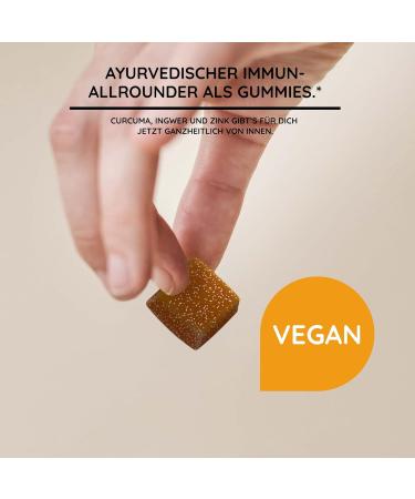 Nature Love Curcuma Ginger Rubber with Zinc - 90pcs | Vegan Sugar-Free 93.5% Fruit Content | Alternative to Turmeric Capsules & Gingershots - Buy Online on GoSupps.com