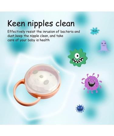 Baby Dummy Case Pacifier Case Travel Soother Box Transparent Soother Pod Pacifier Holder Box for Kids (Mid Yellow) Mid Yellow - Buy Online on GoSupps.com