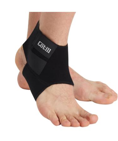 Ankle Support for Men and Women - Neoprene Breathable Adjustable Ankle Brace Sprain for Running, Basketball by Cotill Large