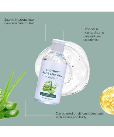  Palaufr Moisturizing gel 100g soothing and nourishing moisturizing cream body gel for women's skin care for travel in case of sunburn and skin irritations - Buy Online on GoSupps.com