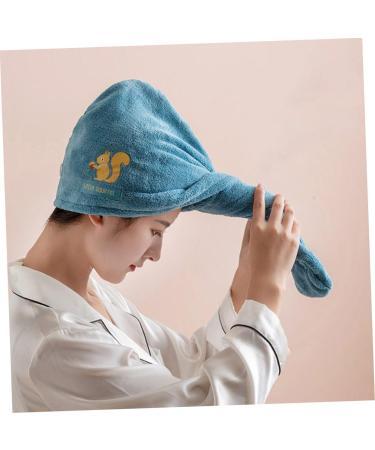 Ipetboom 1pc Coral Fleece Dry Hair Hat Turban Cute - Buy Online on GoSupps.com