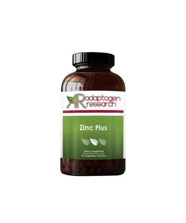 Zinc Plus | 30 mg of Zinc Bis-glycinate Chelate & Riboflavin Vitamin B6 Molybdenum Taurine Malic Acid | Supports Immune Function | 90 Vegetarian Capsules