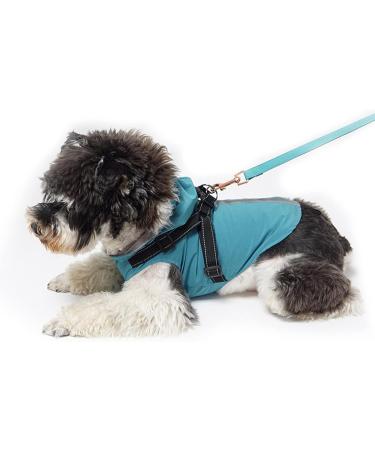 Shop Petcute Waterproof Dog Rain Jacket - Windproof Reflective Adjustable Coat for Small Medium & Large Dogs - Size S Blue - Buy Online on GoSupps.com