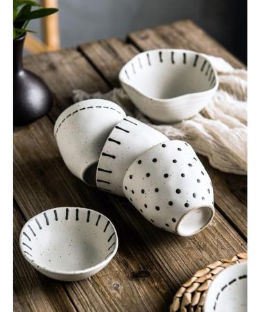 Fruit Bowl Snack Containers Mini Ceramic Small Plate Soaking Plate Household Soy Sauce Plate Small Plate Vinegar Plate Soaking Plate Soy Sauce Dish Breakfast Bowls (Color : B) (A) - Buy Online on GoSupps.com