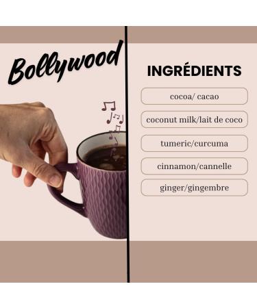 LES SIFFLEUX Hot Chocolate Vitality Drink - Discovery Bundle (3-Pack) - Trio Includes our Cacao Blends Blues Tango and Bollywood (3 x 100g) - Caffeine-Free Sugar-Free Vegan Cocoa Blend - Buy Online on GoSupps.com