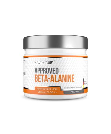 Wfn Approved Beta -Alanine - Pure Beta Alanin Powder - 300g - vegan & high -dose - pure powder without additives - 100 portions - Made in Germany - External laboratory test 300 g (1 Pack) - Buy Online on GoSupps.com