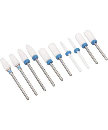 Cuticle Remover Bits High Strength Grinding Polishing Portable Polish Removal Drill Bit with Storage Box for Home for Nail Artist - Buy Online on GoSupps.com