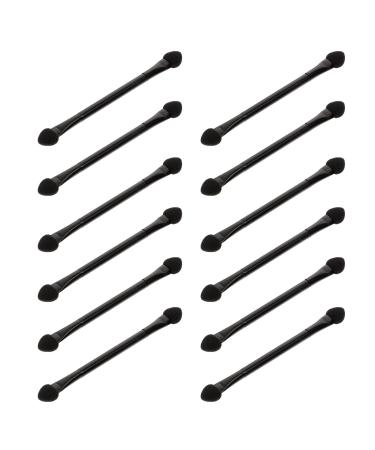 Fomiyes Eyeliner brush Tool 30PCs eyeshadow Applicator disposable dual pages eyeshadow brush eyes shadow sponge make-up applicators for women m