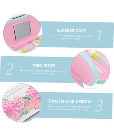 Buy Gatuida Double-Layer Glasses Case | Stylish Family Sunglasses & Contact Lens Holder | Ideal Travel Accessory for Contact Lens Wearers | Durable Design for Protection & Convenience - Buy Online on GoSupps.com