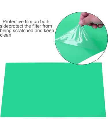 Pangda 9 Pack Gel Filter Colored Correction Gels - Green - 11.7 x 8.3 Inches - Buy Online on GoSupps.com