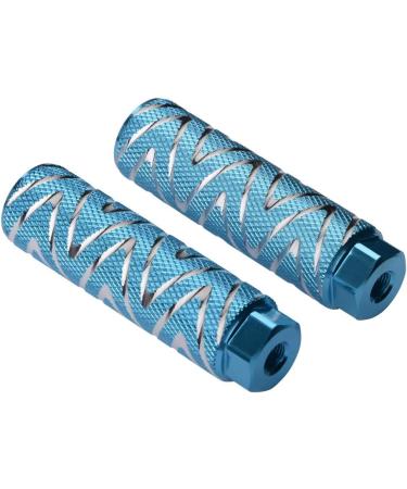 Amotor Aluminum Alloy Bike Pegs BMX Pedals - 3/8 inch Axle (2 Pcs) - Azure - Buy Online on GoSupps.com