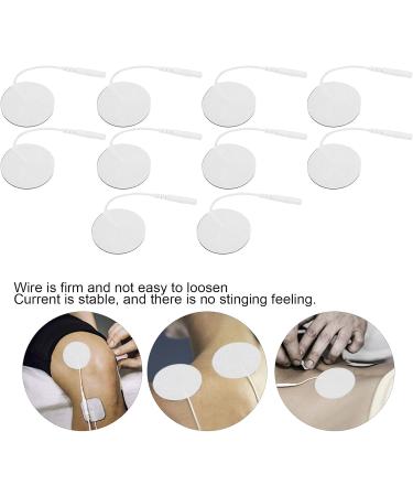 10 TENS Unit Replacement Pads - High-Quality Electrode Pads for Physiotherapy | No Tingling Clean Edges Strong Adhesion - Buy Online on GoSupps.com
