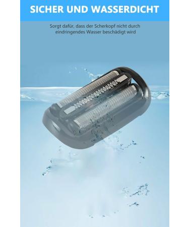 Buy Bouge 53B Shaving Heads - Compatible with Braun Series 5 & 6 Razors - Replacement Electric Shear Head - Buy Online on GoSupps.com