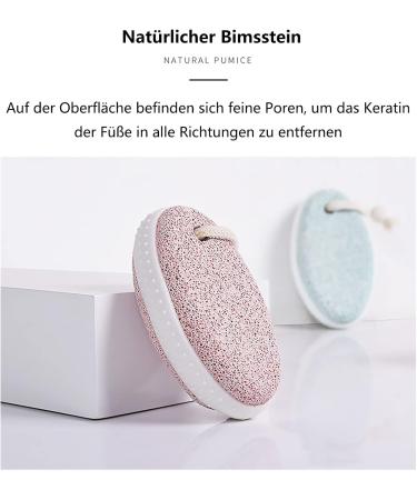 Shullin Nature Pumice Stone - Natural Foot Care & Pedicure Tool for Exfoliating Dead Skin Green Lavastein Scrub for Feet & Hands - Buy Online on GoSupps.com