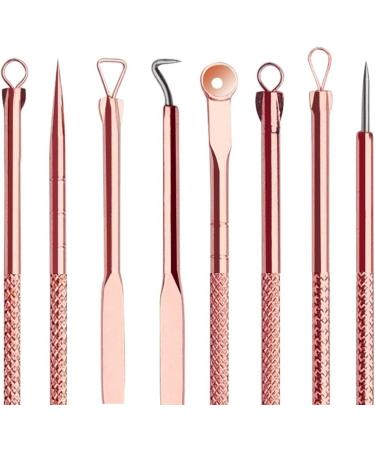 Acne Needle Stainless Steel Comedone Acne Blackhead Remover Needles Pimple Blemish Black Dots Skin Face Care Tools Clip Spoon Kit (Color : Peach) - Buy Online on GoSupps.com