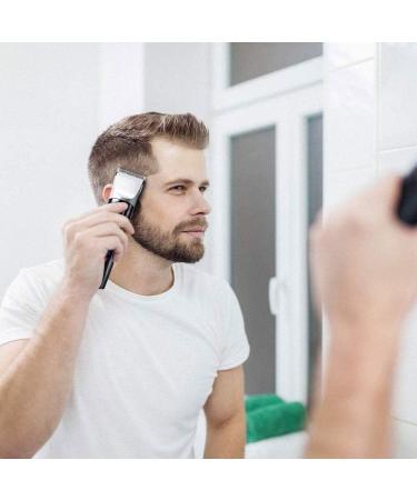 Professional Cordless Hair Clippers & Beard Trimmer Kit - Rechargeable with LED Display Charging Dock & 4 Guide Combs for Men & Family - Buy Online on GoSupps.com