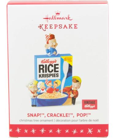 Hallmark 2016 Snap Crackle Pop Rice Krispies Christmas Ornament - Limited Edition Collectible - Buy Online on GoSupps.com