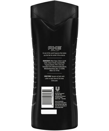 Axe Body Wash Clean + Fresh Apollo 16 fl oz - Refreshing Men's Shower Gel - Buy Online on GoSupps.com