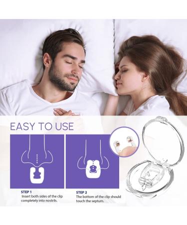 Silicone Magnetic Anti Snoring Nose Clip - Snore Stopper Solution (6 PCS) - Buy Online on GoSupps.com