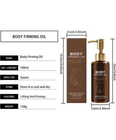 Hengxuan Nourishing firming body oil with hyaluronic acid and vitamin E Deeply hydrates firms and softens dry rough skin Miraculous firming body oil 2 - Buy Online on GoSupps.com