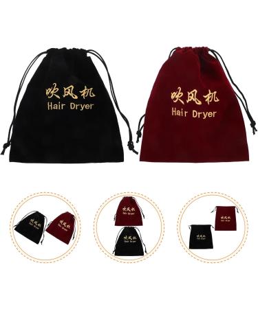 BRIGHTFUFU 2pcs Hair Dryer Storage Bag Travel Bags Hairdryer Storage Organizer Hair Blower Bag Wen Wan Handbag - Buy Online on GoSupps.com