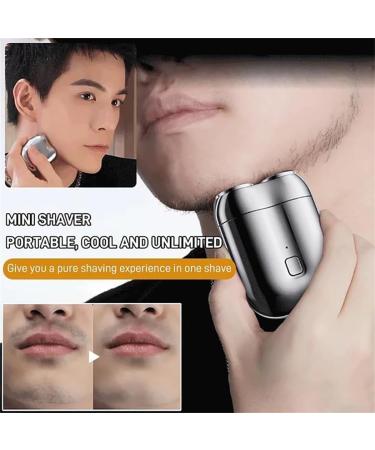 2024 New Upgrade Pocket Shaver USB Mini Shavers for Men 2024 New Upgrade Portable Pocket Shaver Mini Shavers for Men New Mini Electric Shaver Rechargeable Waterproof Compact Electric Shaver (Silver) - Buy Online on GoSupps.com