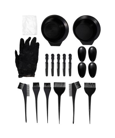 1 Set Hair Coloring Tools Hair Dye Comb Hair Dye Shawls Color Dressing Tools Hair Coloring Capes Hair Dye Bowl Cosmetology Kit Hair Treatment Shawls Plastic Palette Brush Balance