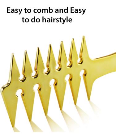 Aiwjeakh Men's Oil Hair Comb Back Hair Style Beard Men's Hairdressing Wide Tooth Comb Hair Brush Men's Hair Comb - Buy Online on GoSupps.com