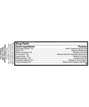 Forces Of Nature Organic Eczema Care - Natural Relief for Dry, Itchy Skin (5ml) - Non-GMO, No Chemicals - Buy Online on GoSupps.com
