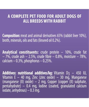 PIPER Rabbit Dog Food 400g Piper Dogs Canned News - Buy Online on GoSupps.com