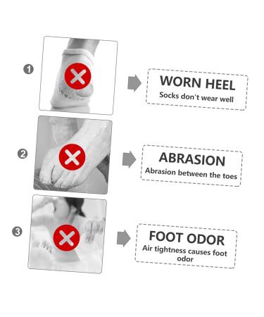 FOMIYES 2 Pairs Foot Cover Separator for Bunions | Thumb Straightener & Hallux Limitus Protector - Assorted Colors 10x7cm - Buy Online on GoSupps.com