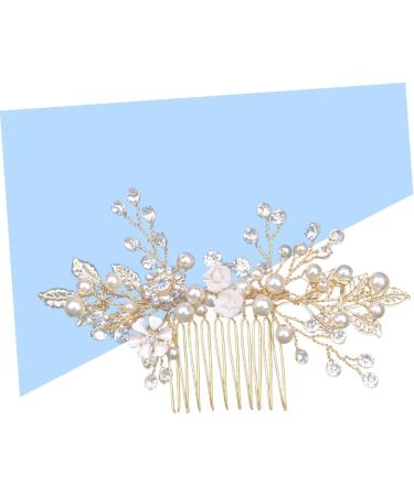 Didiseaon Alloy Hair Comb Crystal Hair Comb Bridal Hair Comb Women Hair Comb Hair Accessories Wedding Women's - Buy Online on GoSupps.com