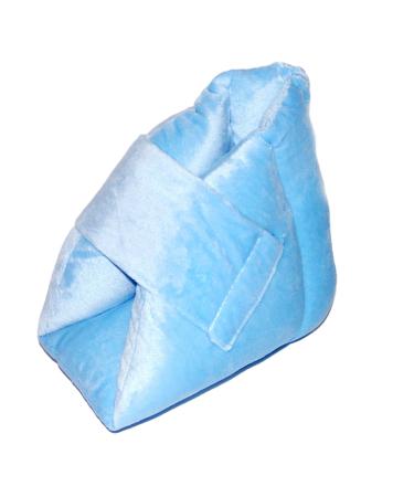 Skil-Care Cozy Cloth Foam Heel Cushion Universal 1 Pair - Reduces Heel Pressure Soft Foam Base Velcro Closure Launderable 503040