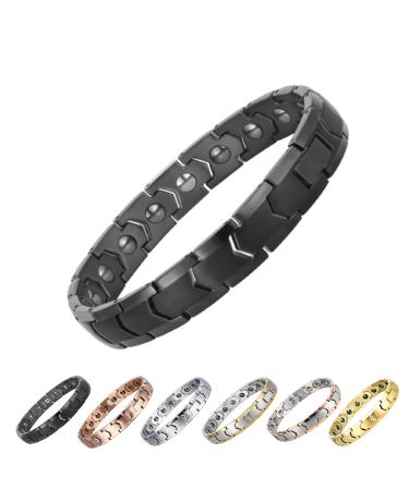 Prostapower Magnetic Copper Band Ellorea Magnetic Copper Prostate Band Simple and Fashionable Quantum Magnetic Bracelet (Style-a one Size) Style-a One Size