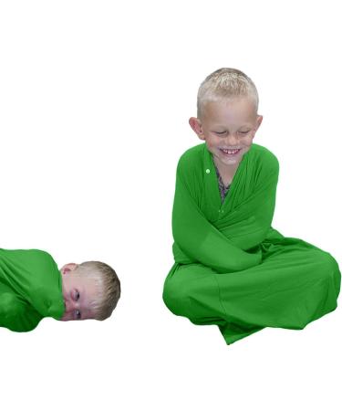 Sensory Pod (Medium) Body Sock - Calming Therapy Blanket & Toys for Stress Relief, Anxiety, Autism, ADHD, ADD - Green Tactile Items for Kids Fidget Toy - Sensory4U - Buy Online on GoSupps.com