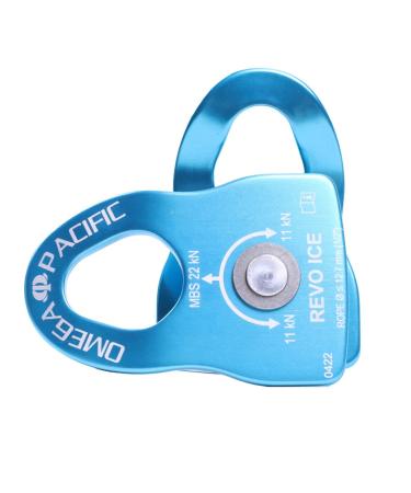 Omega Pacific Revo Ice  Prusik Minded Micro Pulley is Extremely Lightweight  Weighing in at only 1.8 Ounces  Designed Specifically for Crevasse Rescue and Hauling Loads in a Lightweight Size - Buy Online on GoSupps.com