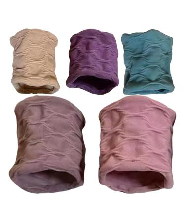 Nankoyal Hair Ties Thick Hair - Seamless Hair Tie Rope Wide Hairties Hair Bands for Thick Heavy or Curly Hair